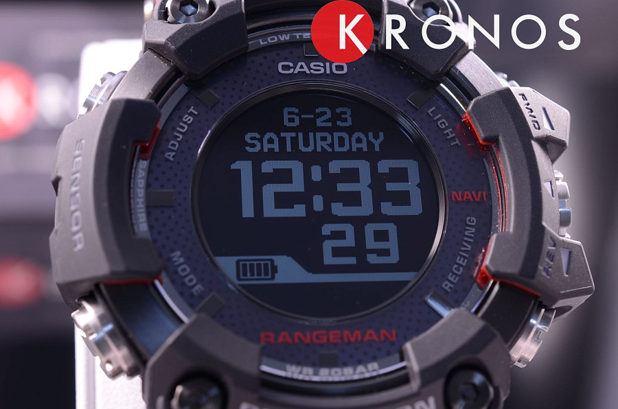 Часы Casio G-Shock GPR-B1000-1E — пластик, мужские
