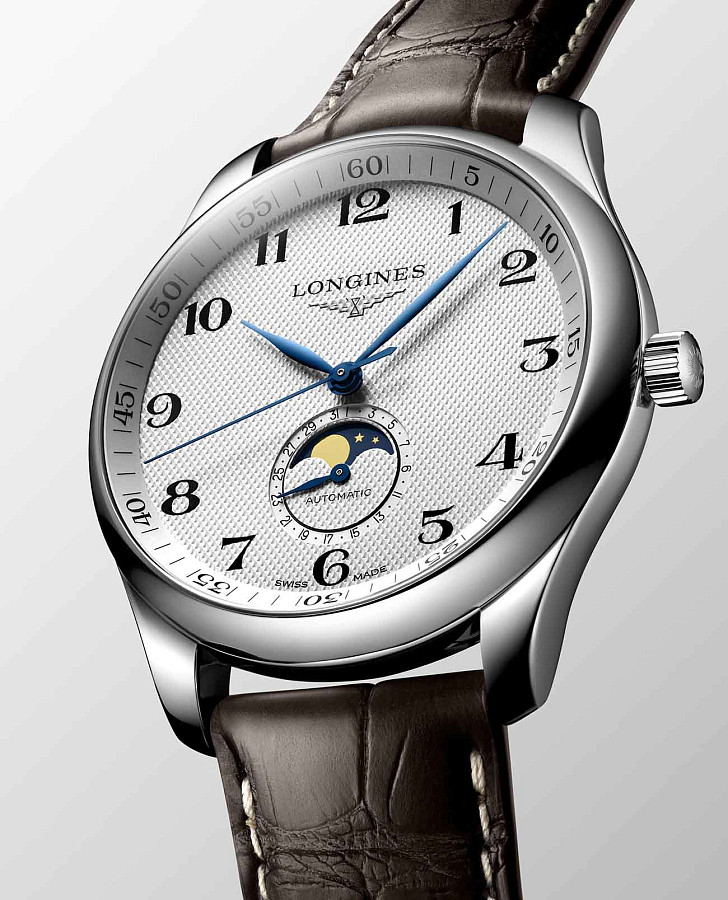 Часы Longines Master Collection L2.919.4.78.3 — серебристый, сталь металл