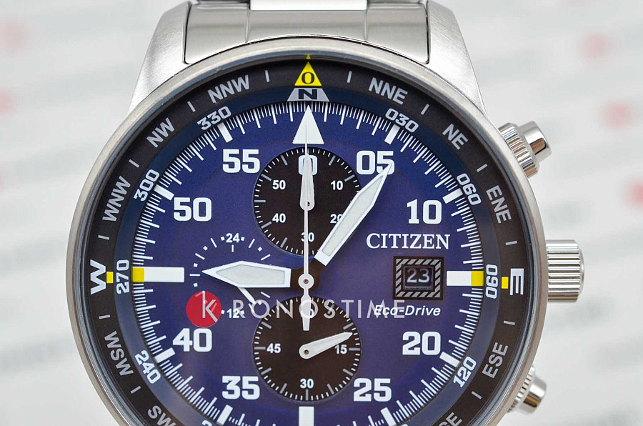 Часы Citizen Eco-Drive CA0690-88L — сталь металл, Япония