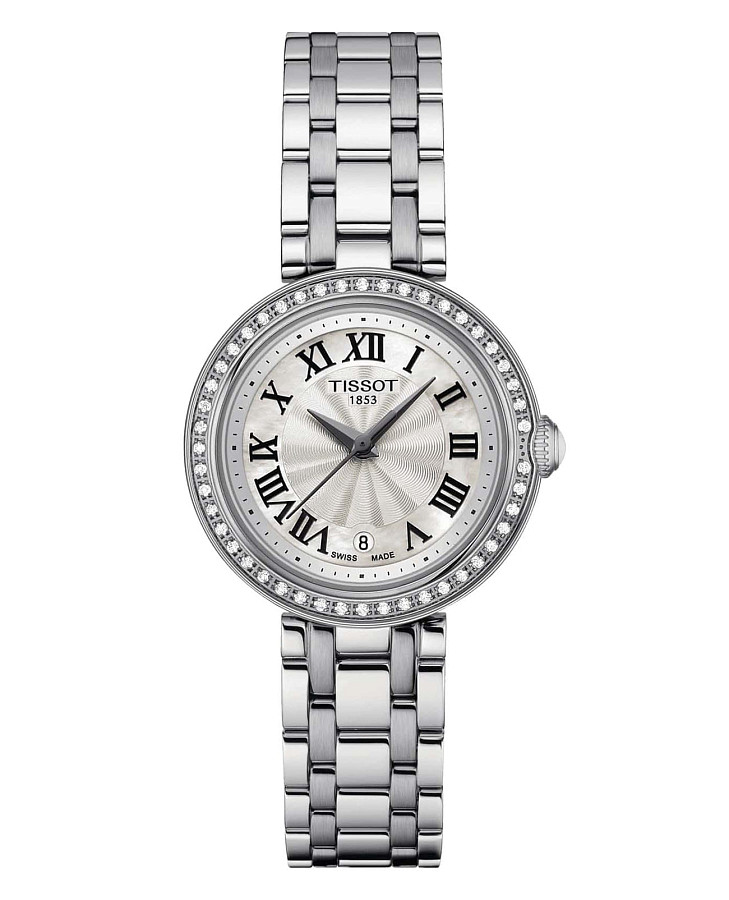 Часы Tissot Bellissima Small Lady T126.010.61.113.00 — женские, серебристый