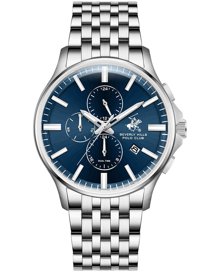 Часы Beverly Hills Polo Club BP3852X.390 — мужские, синий