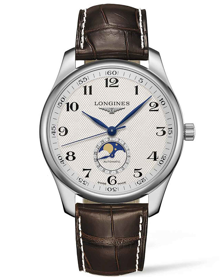 Часы Longines Master Collection L2.919.4.78.3 — мужские, серебристый