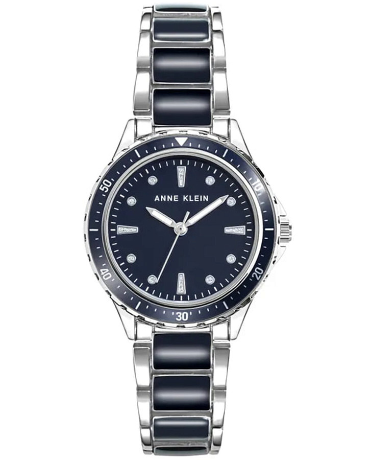 Часы Anne Klein Metals 3951NVSV — женские, синий