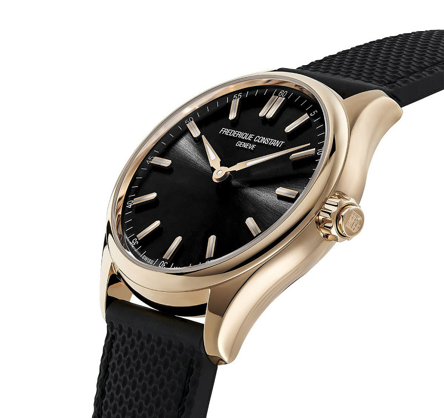 Часы Frederique Constant Smartwatch Gents Vitality FC-287BS5B4 — кварцевые, сталь металл золото