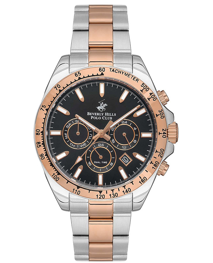 Часы Beverly Hills Polo Club BP3127X.550 — мужские, черный