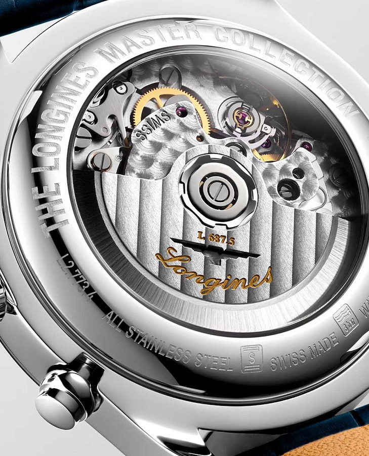 Часы Longines Master Collection L2.773.4.71.2 — сталь металл, кожаный