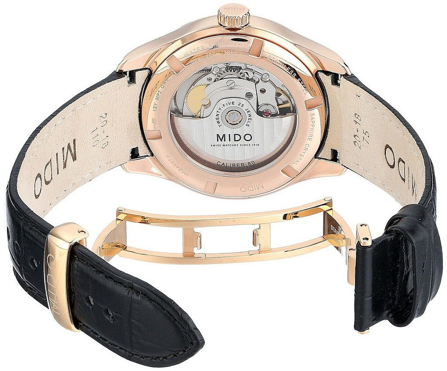 Часы Mido Belluna M024.407.36.031.09 — сталь металл, Швейцария
