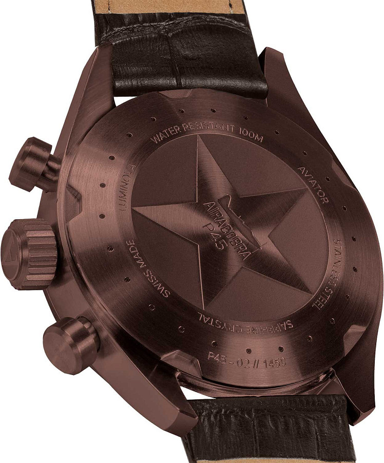 Часы Aviator Airacobra P45 Chrono V.2.25.8.172.4 — Швейцария, кварцевые