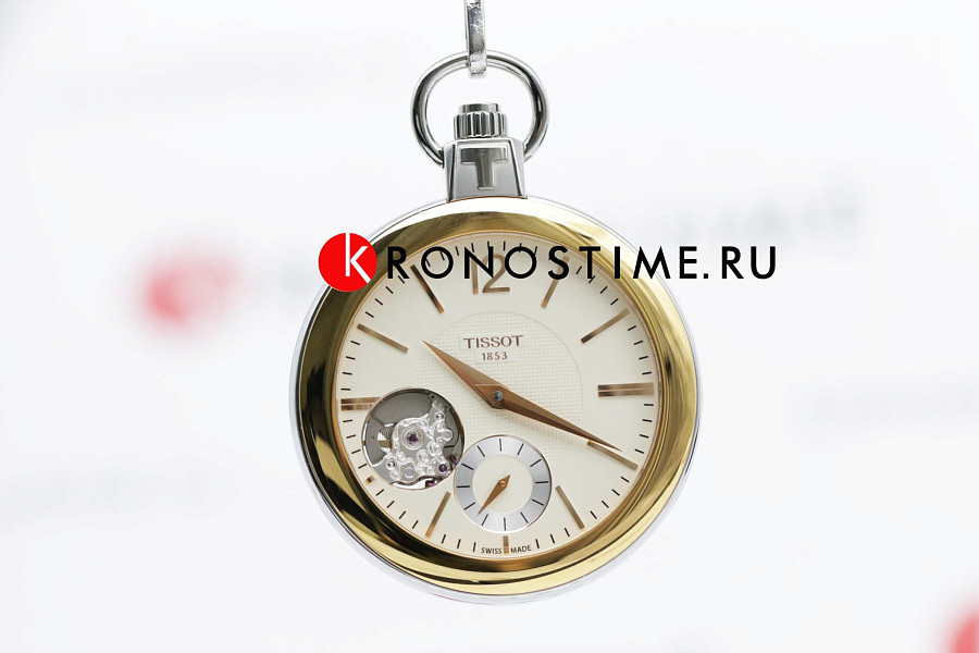 Часы Tissot T-Pocket Mechanical T853.405.29.267.01 — мужские, нержавеющая сталь