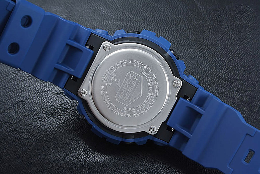Часы Casio G-Shock GA-800SC-2A — пластик, полимер