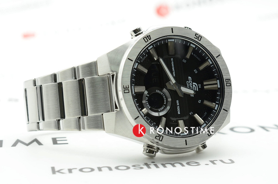 Часы Casio Edifice ERA-110D-1A — черный, кварцевые