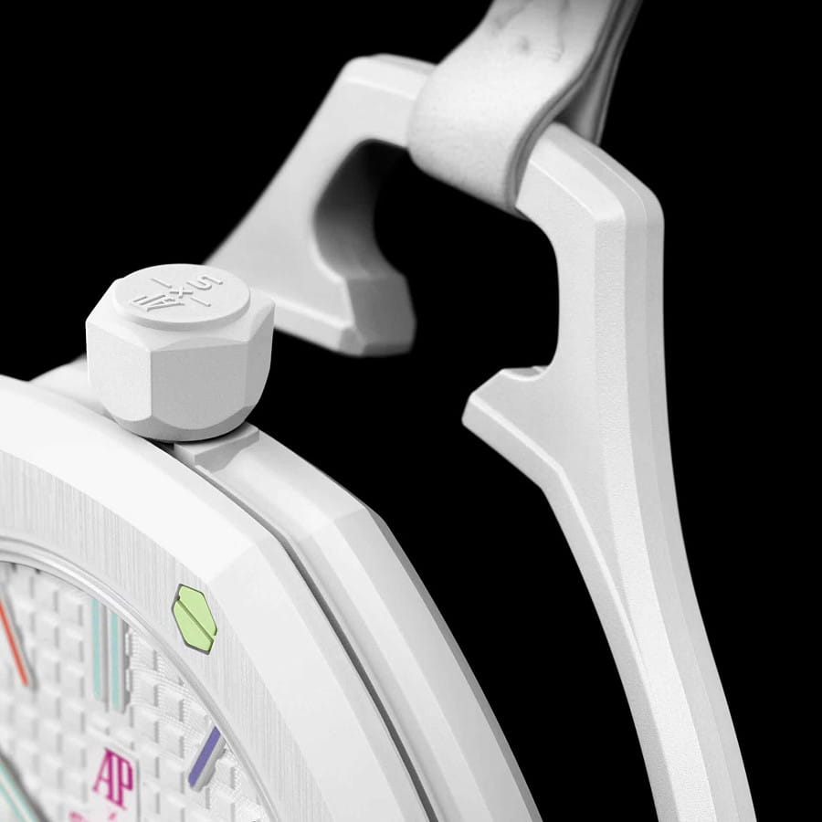 Часы Audemars Piguet x Swatch Royal Pop Hunt Blanc SSX03W100N — артикул SSX03W100N