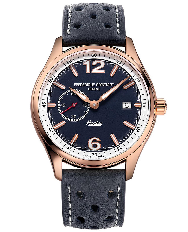 Часы Frederique Constant Vintage Rally Healey Automatic FC-345HNS5B4 — мужские, синий