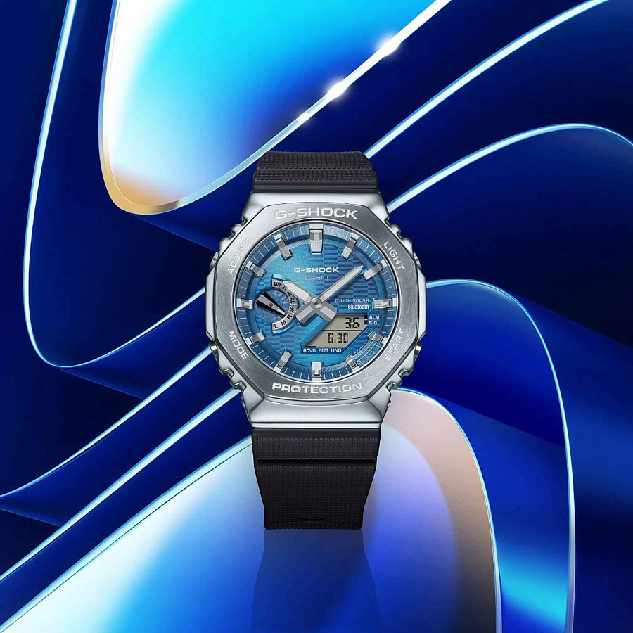 Часы Casio G-Shock GBM-2100A-2B — Япония, электронные