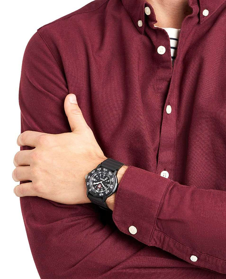 Часы Luminox Original Navy SEAL XS.3001.F — мужские, каучук