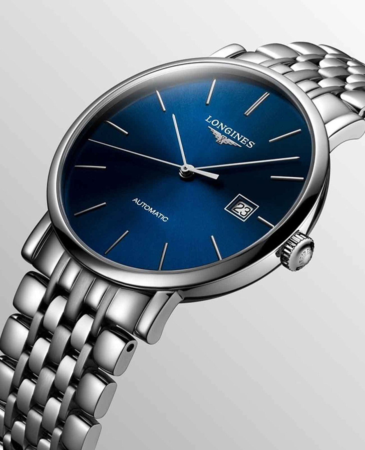 Часы Longines Presence L4.790.4.92.6 — металл сталь, Швейцария