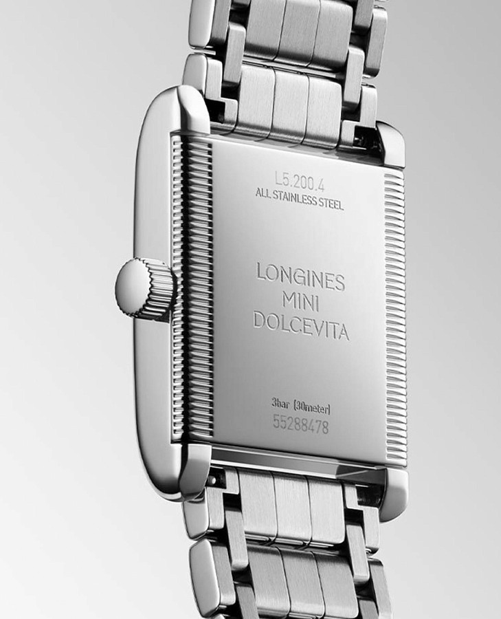 Часы Longines DolceVita L5.200.4.75.6 — кварцевые, сталь металл