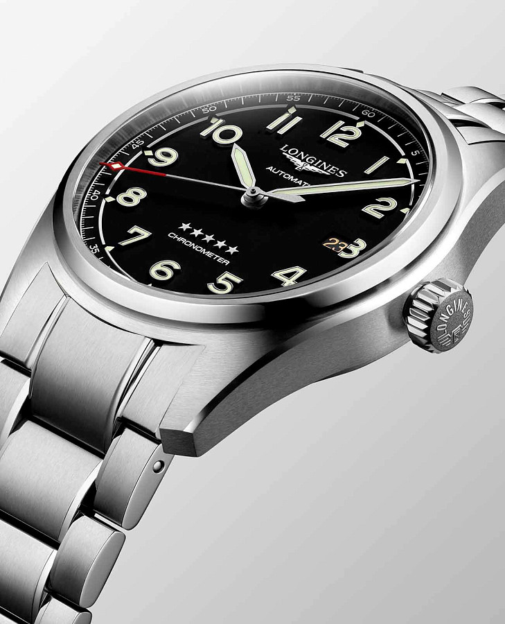 Часы Longines Spirit L3.811.4.53.6 — Швейцария, механические