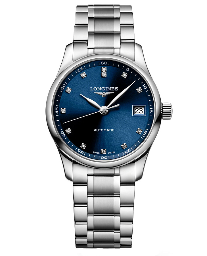 Часы Longines Master Collection L2.357.4.97.6 — женские, синий