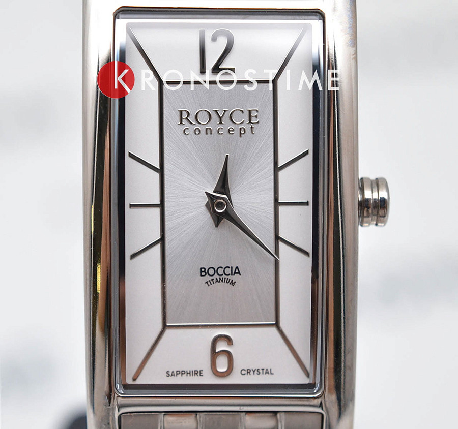 Часы Boccia Titanium Royce 3352-03 — титан, Германия