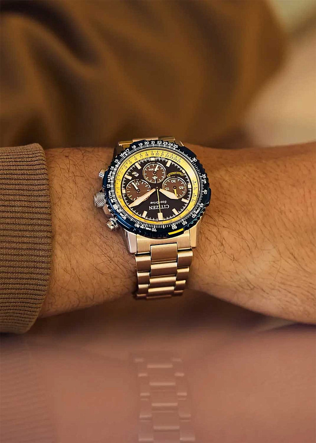 Часы Citizen Promaster CA4667-53L — кварцевые, сталь металл