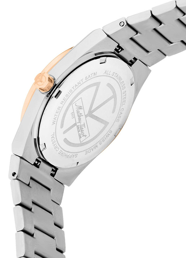 Часы Mathey-Tissot Zoltan D117RS — сталь металл, Швейцария