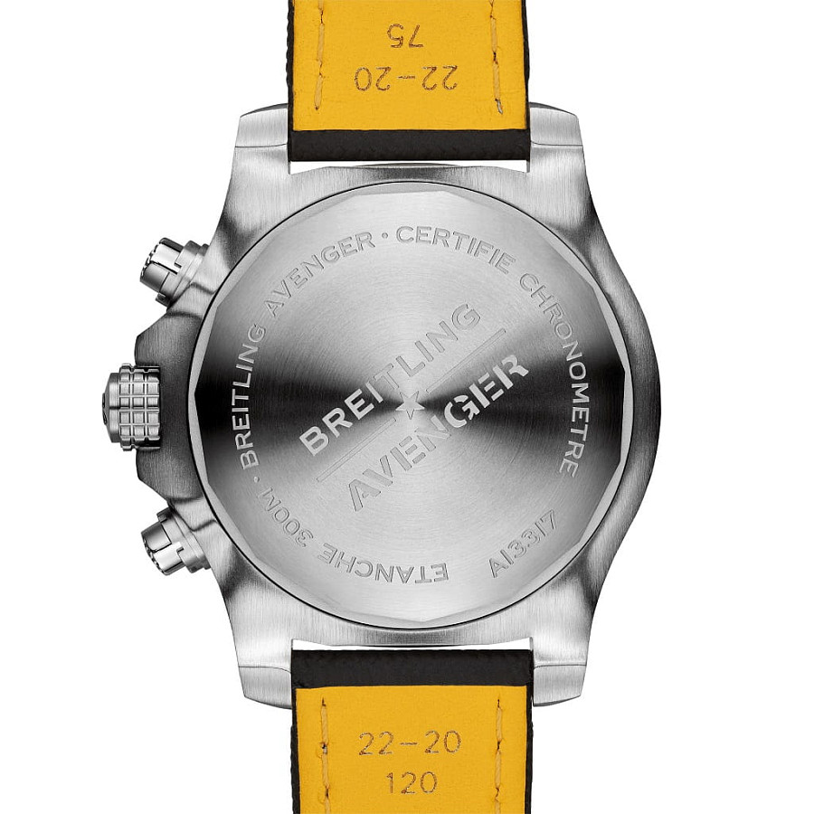 Часы Breitling Avenger Chronograph 45 A13317101B1X1 — кожаный, мужские
