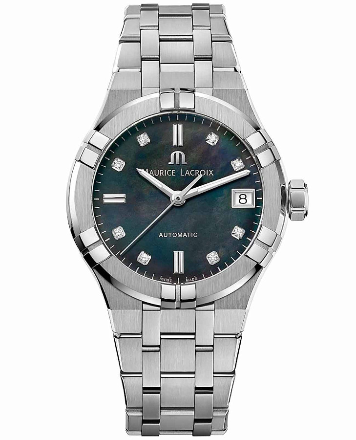 Часы Maurice Lacroix Aikon Automatic AI6006-SS002-370-1 — женские, перламутровый