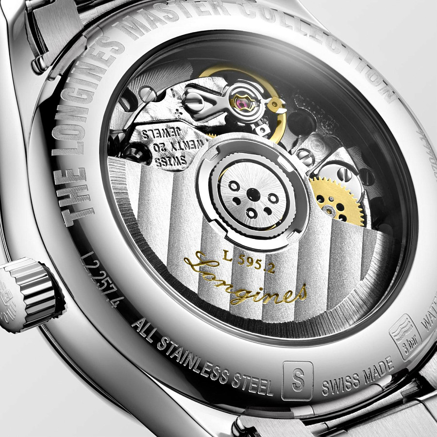 Часы Longines Master L2.257.4.77.6 — металл сталь, Швейцария