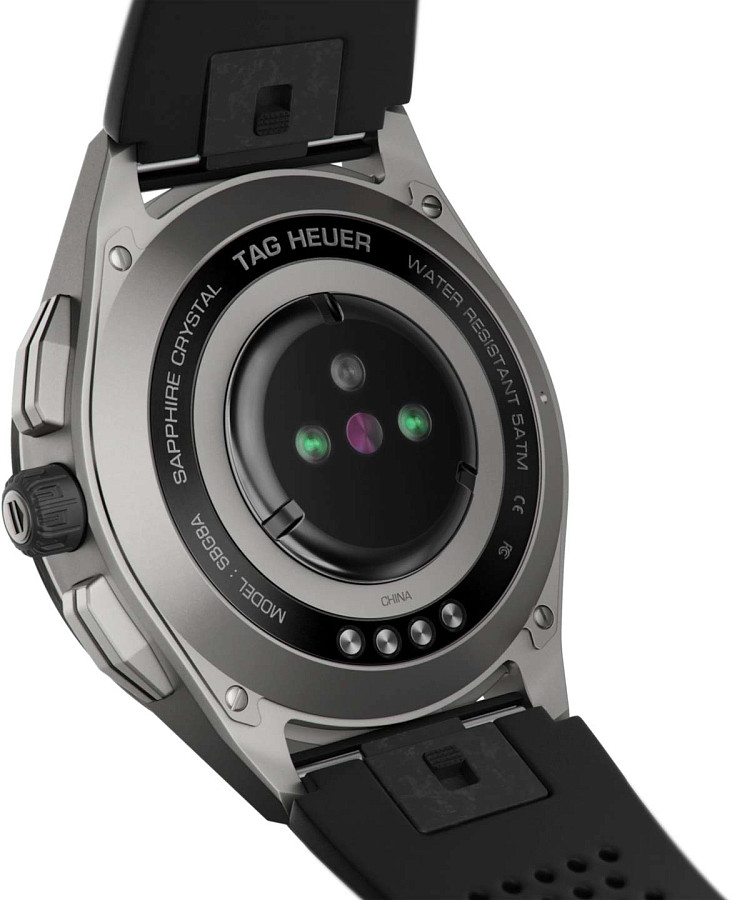 Часы TAG Heuer Connected Calibre E3 - 45 mm SBG8A81.BT6222 — черный, керамика металл титан