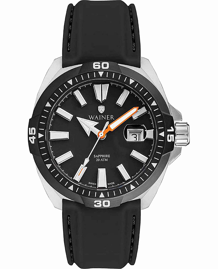 Часы Wainer Sport WA.10922-A — мужские, черный