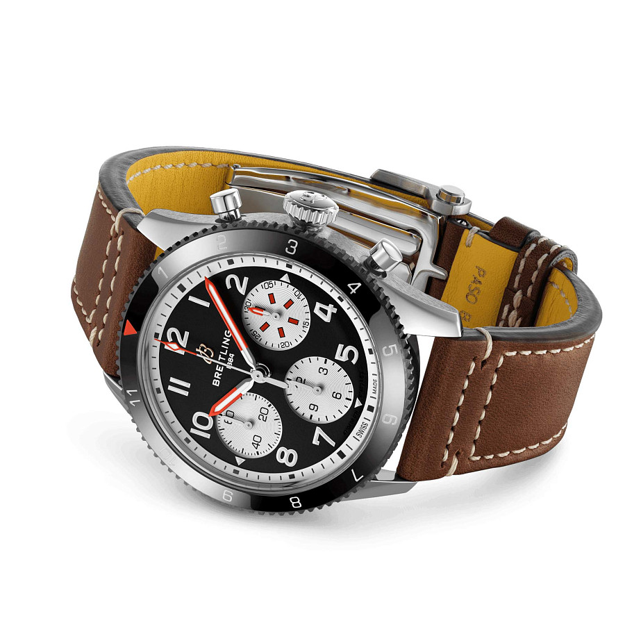 Часы Breitling Classic Avi Chronograph 42 Mosquito Y233801A1B1X1 — сталь металл, Швейцария