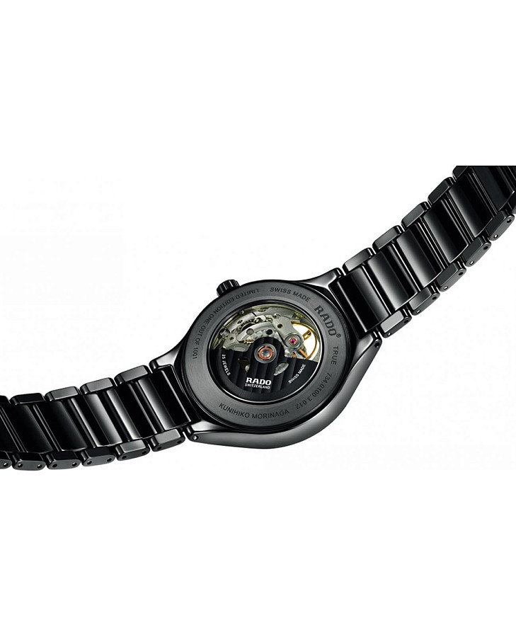 Часы Rado True Shadow Automatic Limited Edition R27100122 — высокотехнологичная керамика, мужские