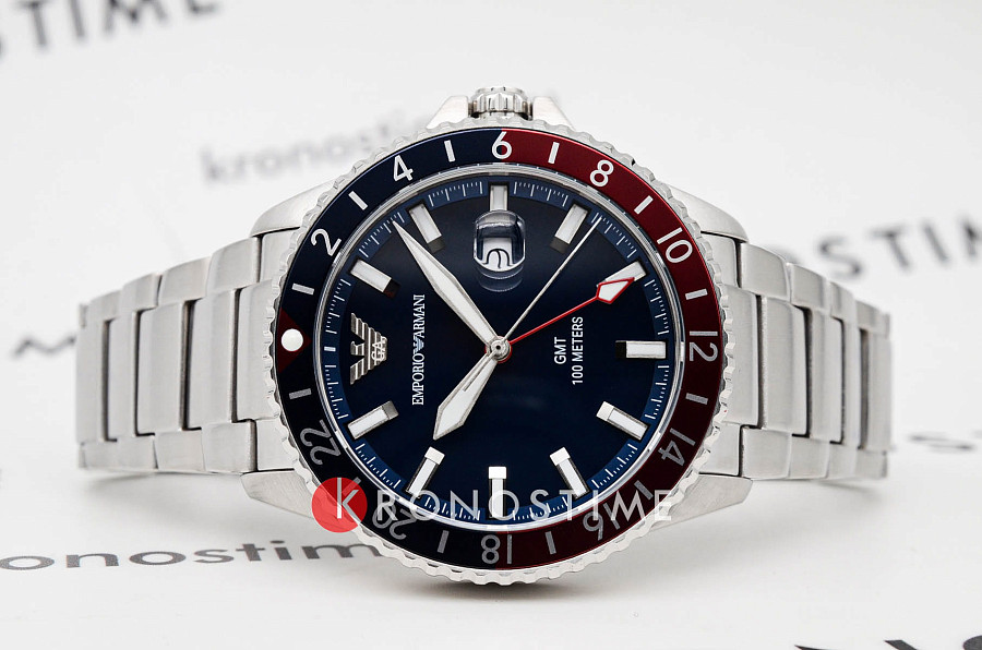 Часы Emporio Armani Diver AR11590 — кварцевые, сталь металл