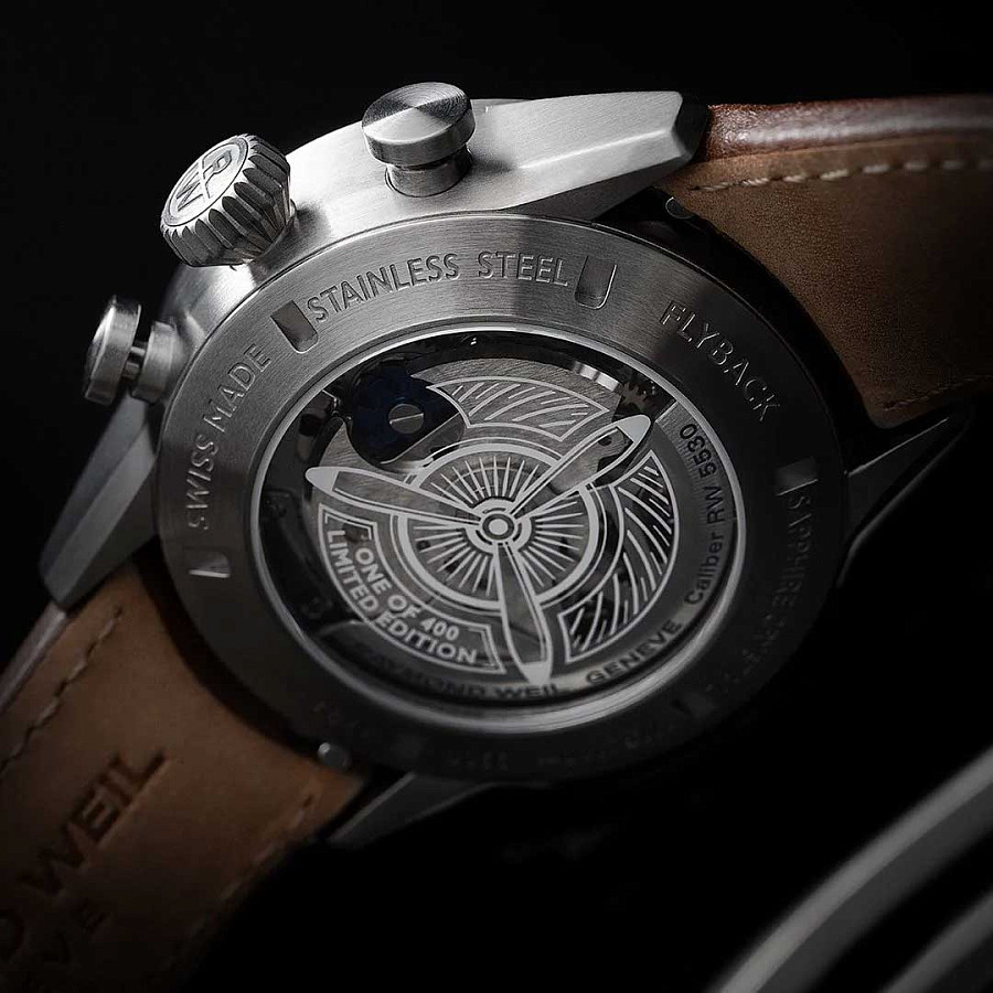Часы Raymond Weil Freelancer 7783-TIC-05520 — механические, металл сталь