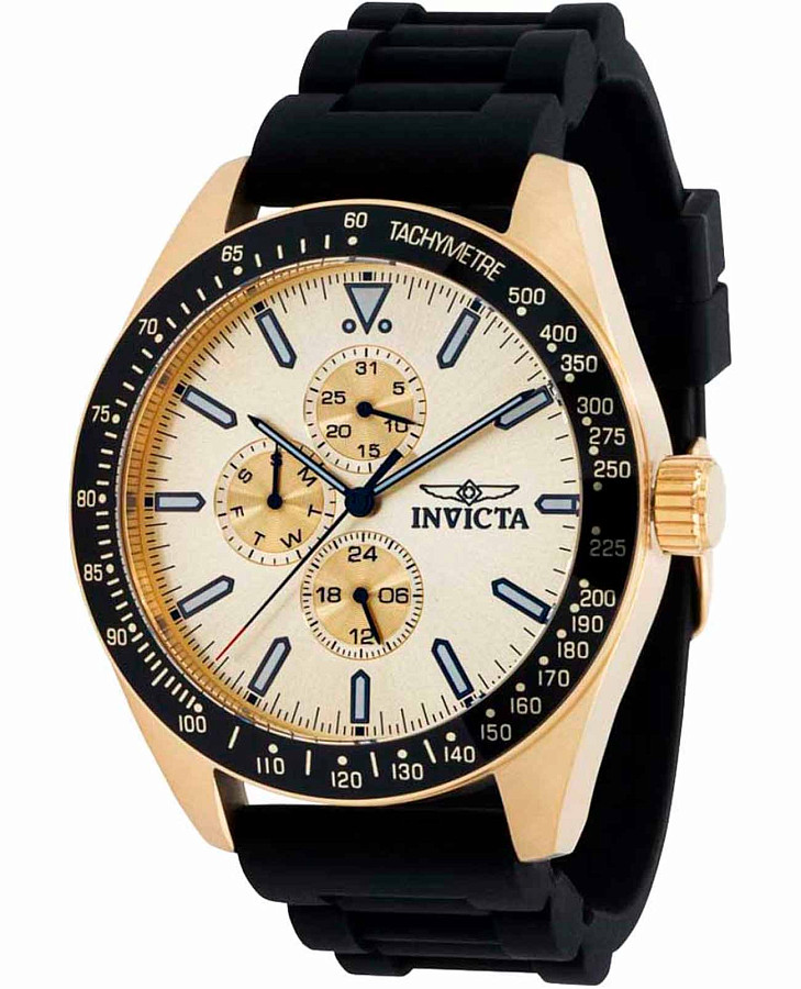 Часы Invicta Aviator IN38405 — мужские, золотой