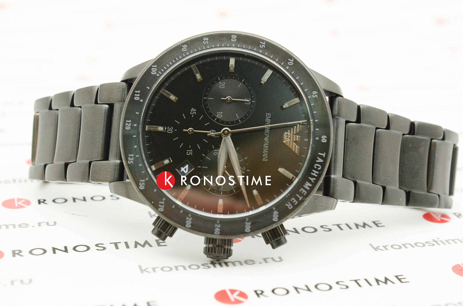Часы Emporio Armani AR11242 — мужские, сталь с ip покрытием