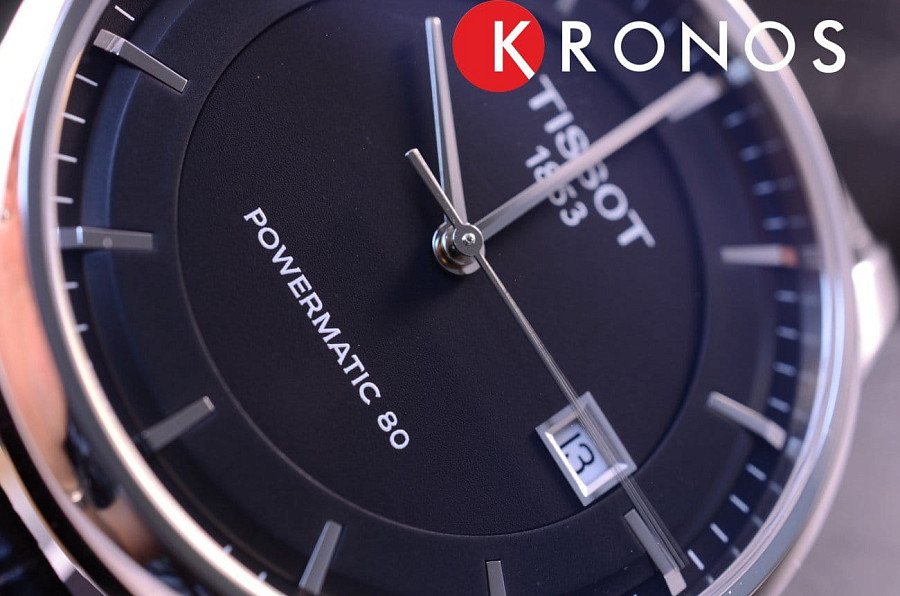 Часы Tissot Luxury Powermatic 80 T086.407.16.051.00 — мужские, кожаный