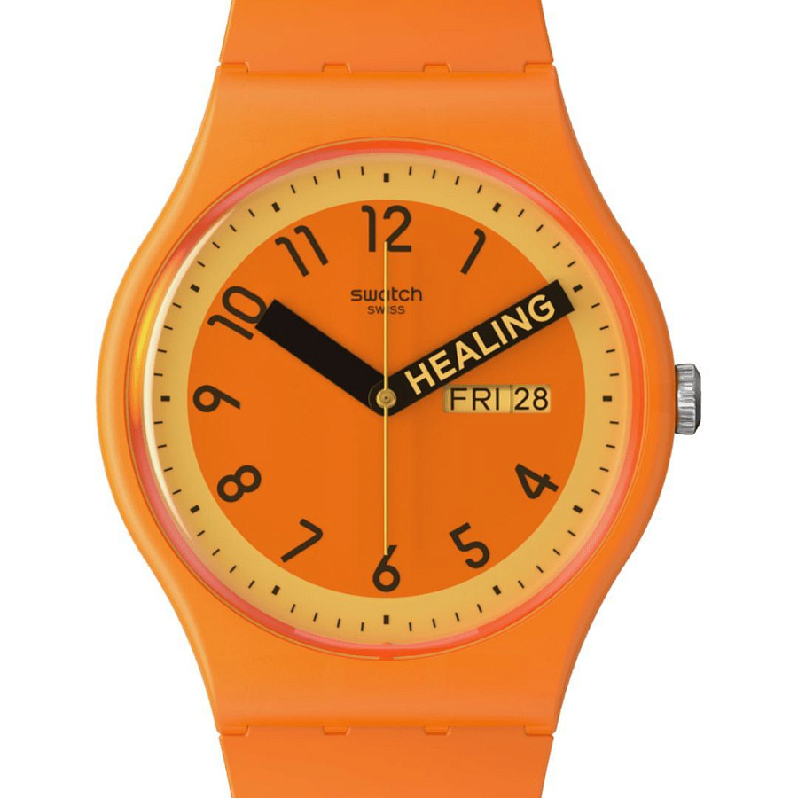 Часы Swatch New Gent Biosourced SO29O700 — пластик, Швейцария