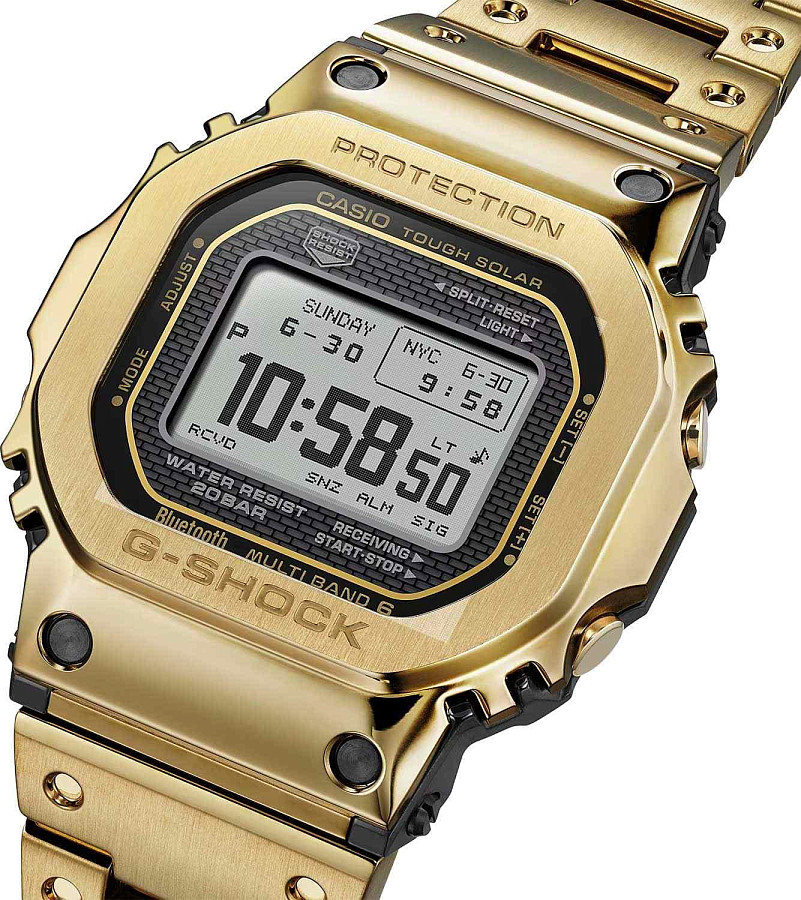 Часы Casio G-Shock GMW-BZ5000GD-9 — кварцевые, сталь