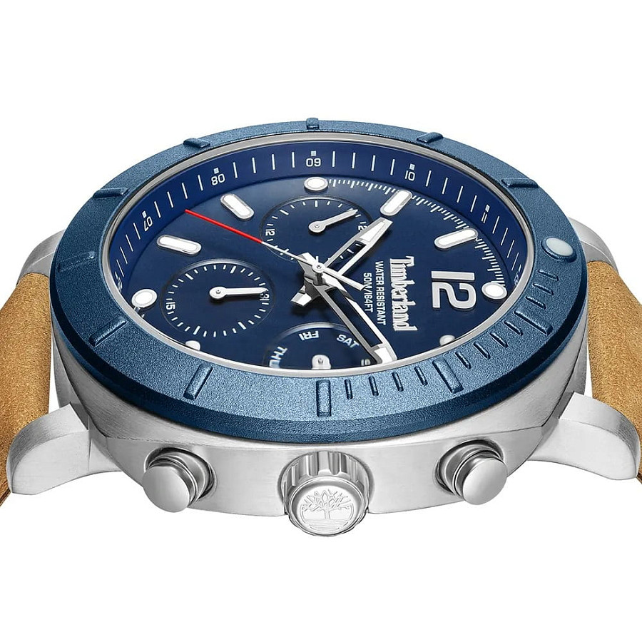 Часы Timberland TDWGF0074901 — синий, металл сталь