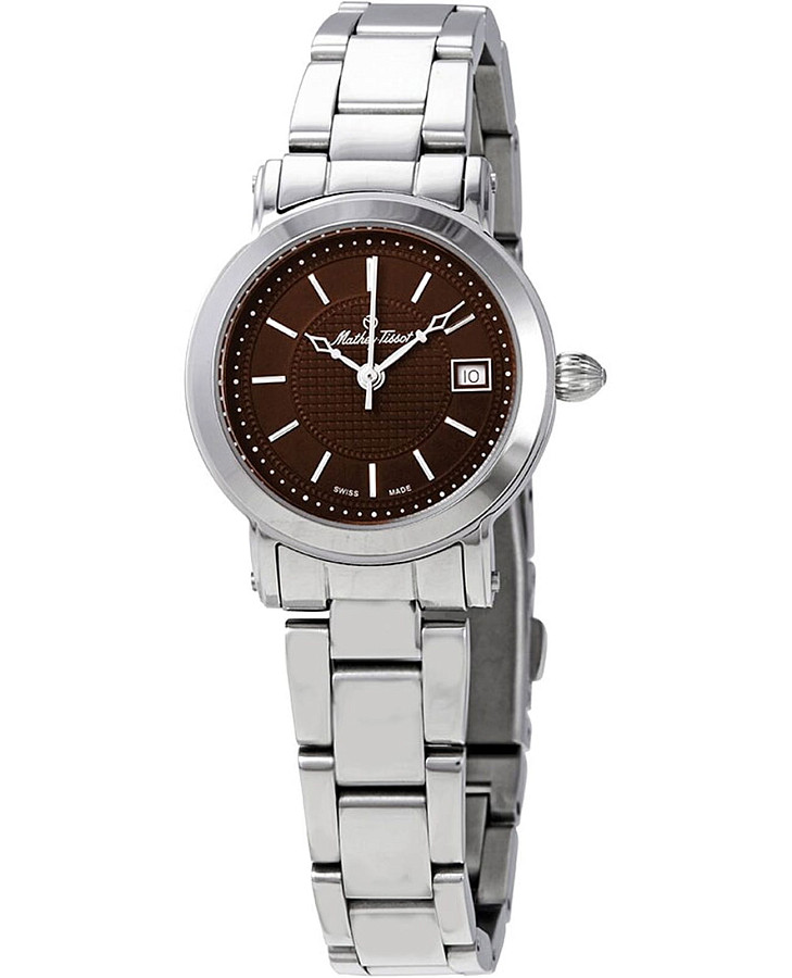 Часы Mathey-Tissot City Metal D31186MAM — женские, коричневый