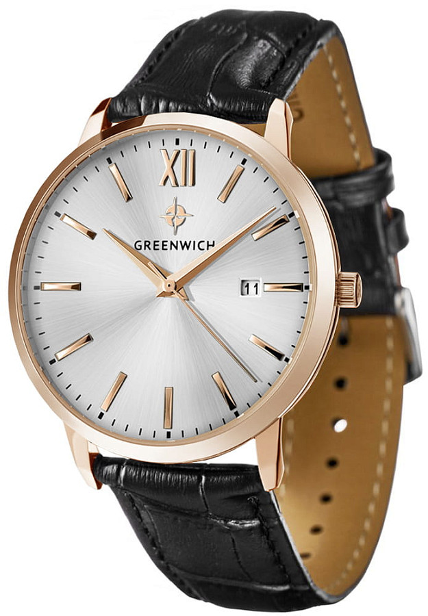 Часы Greenwich GW 061.41.13 — кварцевые, сталь