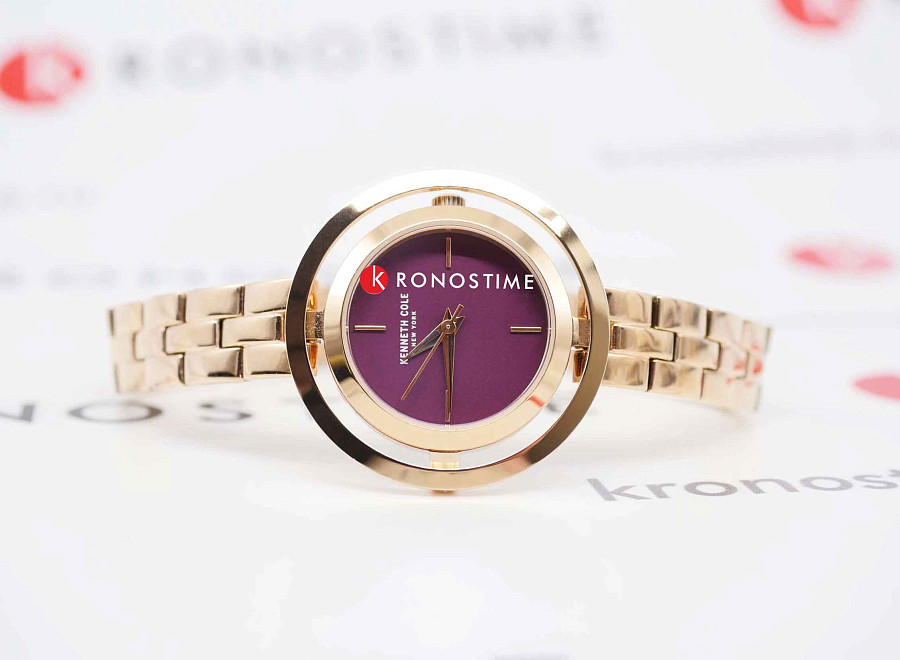 Часы Kenneth Cole Classic KCWLG2237102 — кварцевые, металл сталь
