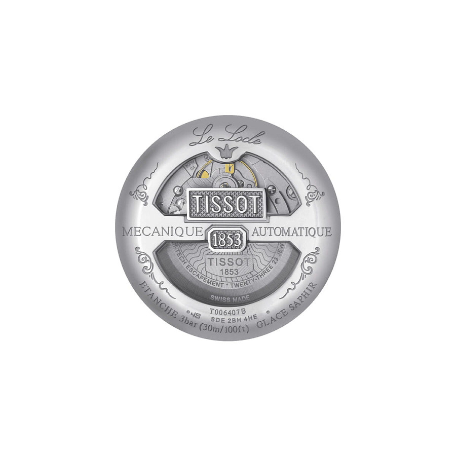 Часы Tissot Le Locle Powermatic 80 T006.407.11.033.00 — нержавеющая сталь, мужские