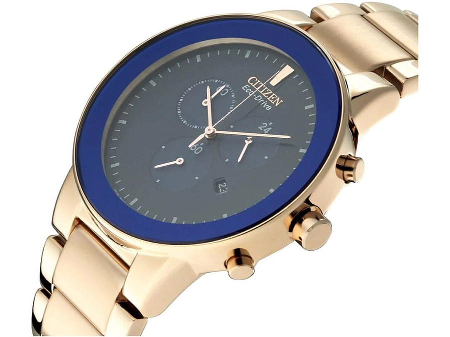 Часы Citizen Eco-Drive AT2243-87L — кварцевые, металл сталь
