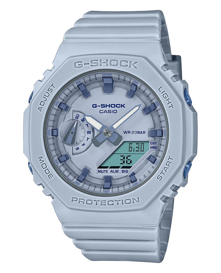 Часы Casio G-Shock GMA-S2100BA-2A2 — женские, синий