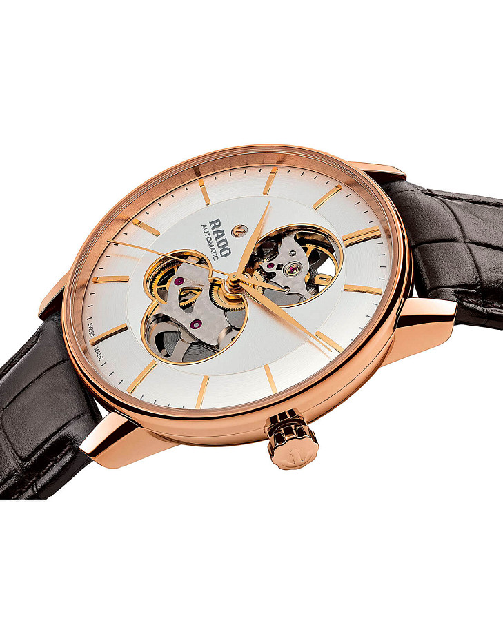 Часы Rado Coupole Classic Open Heart Automatic R22895025 — серебристый, металл сталь