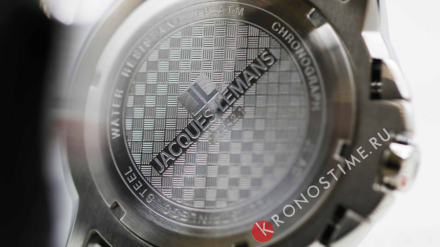 Часы Jacques Lemans 1-1542N — мужские, черный