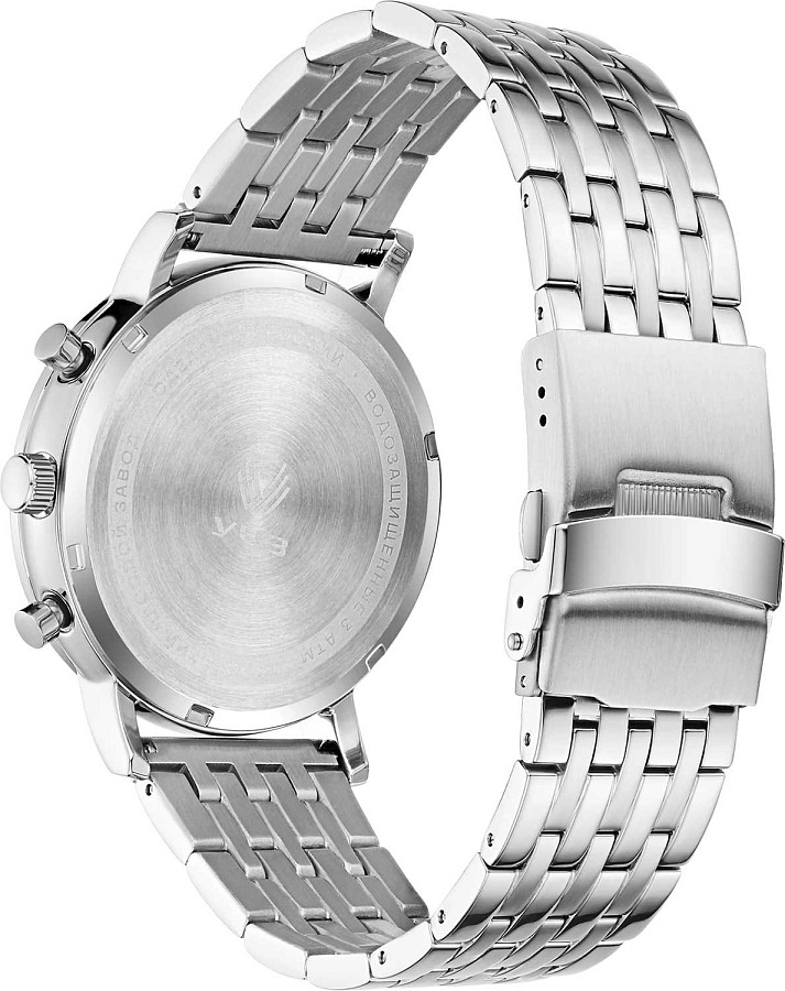 Часы УЧЗ Spectr 1526A1B2 — нержавеющая сталь, мужские